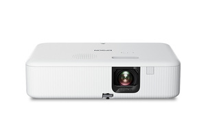 The exact white Epson EpiqVision Flex CO-FH02 projector.