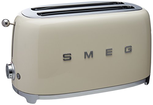 SMEG four-slice toaster in cream